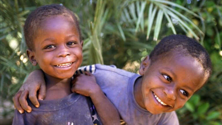 two kids